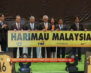 Hamidin akan serah keputusan exco kepada Presiden FAM