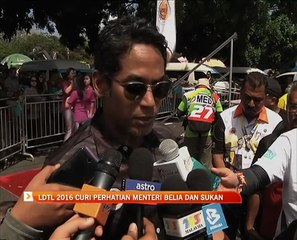 LTDL 2016 curi perhatian Menteri Belia dan Sukan