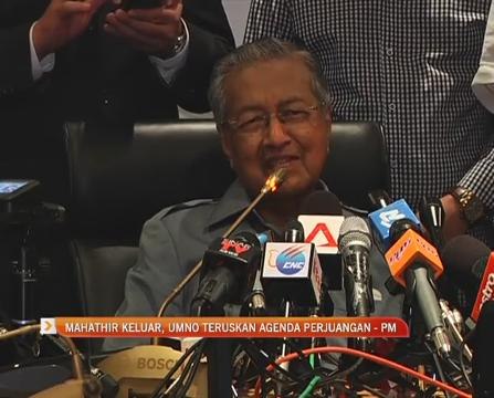 Mahathir keluar, UMNO teruskan agenda perjuangan - PM Najib Razak