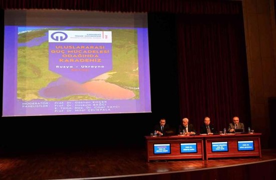 Uluslararası Güç Mücadelesi Odağında Karadeniz: Rusya-Ukrayna Savaşı paneli
