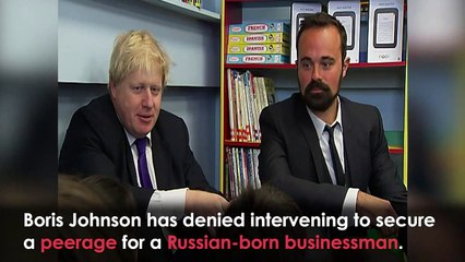 Who is Lord Lebedev and what is his link to Boris Johnson?