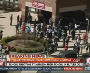 Pelajar tercedera selepas kejadian tembak menembak