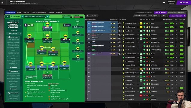 [GK Live] Toulon prend la 2e place de National 2 dans Football Manager 2021