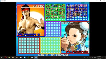 MUGEN - Liu Kang vs Chun-Li