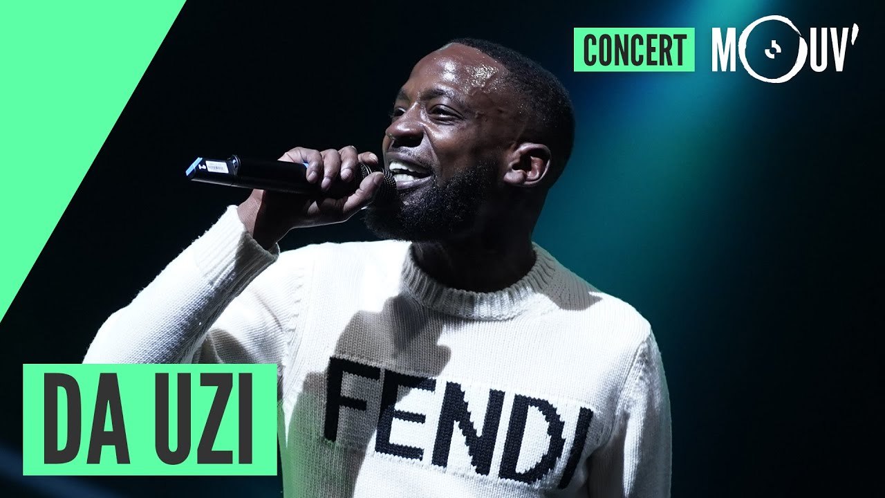 DA UZI : "Hmmm (laisse tomber)", "Génération 90", "Pleine lune"... (Concert Mouv')