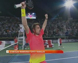 Tenis Kejohanan Dubai 2016: Stanislas Wawrinka juara