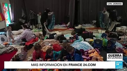 "No podemos perdonar a los rusos por su agresión": ucranianos resguardados en Lviv