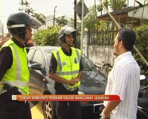 Tubuh komuniti risikan salur maklumat jenayah