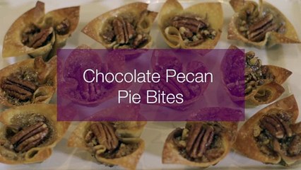 Try These Amazing Chocolate Pecan Pie Bites The Next Time You Want to Bake With Your Kids