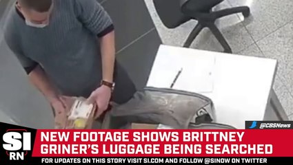 Brittney Griner's Luggage Searched in Newly Released Footage