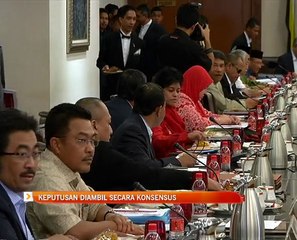 Keputusan diambil secara konsensus