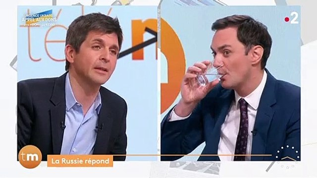Thomas Sotto dans Télématin aujourd'hui