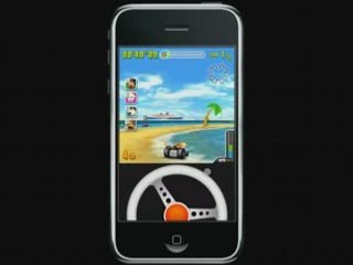 Crazy kart 2 on Apple iPhone (beta)