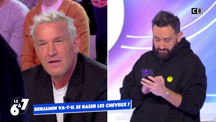 Cyril Hanouna fouille dans le téléphone de Benjamin Castaldi !