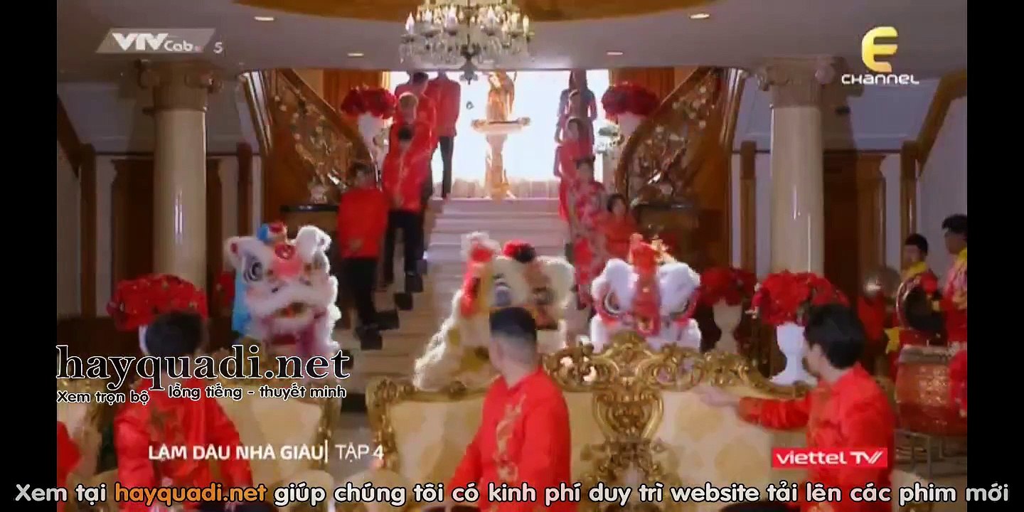 Làm Dâu Nhà Giàu tập 4 - VTVcab 5 lồng tiếng -  Phim Thái Lan - xem phim lam dau nha giau tap 5