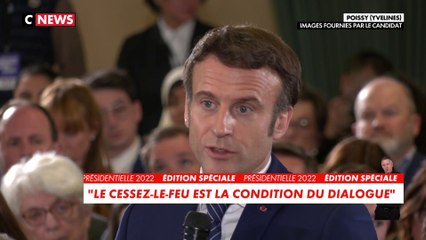Emmanuel Macron : «À court terme c'est plutôt la guerre qui va continuer à se faire»