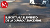 Asesinan a elemento de la Guardia Nacional en Oaxaca