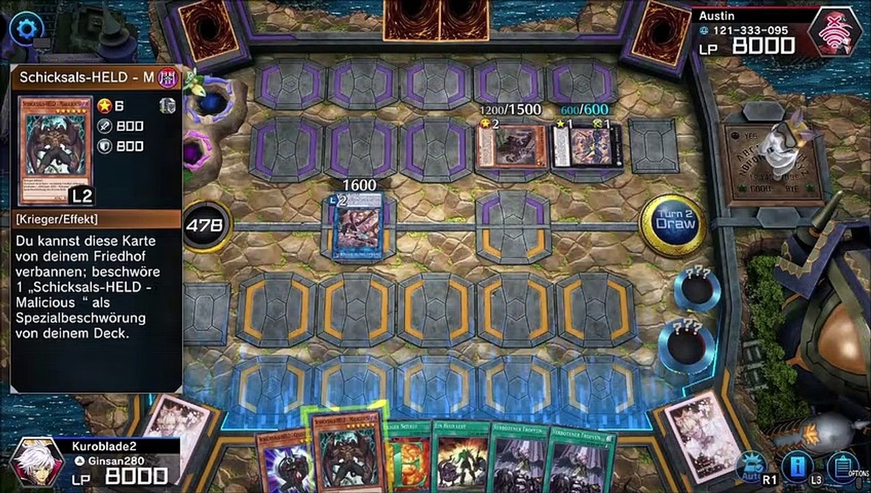 Yugioh Master Duel 2  Rang-Match Helden Deck