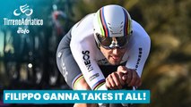 Filippo Ganna takes it all! | 2022 Tirreno-Adriatico EOLO | Highlights