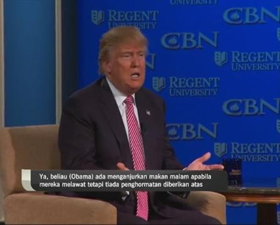 Donald Trump selar Beijing atas pembinaan kompleks ketenteraan