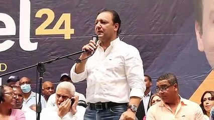 Abel Martínez revienta de esperanza y alegría polideportivo San Cristóbal