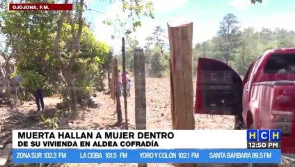 ¡Colgada de una viga hallan a mujer dentro de su casa en Cofradía, Ojojona!