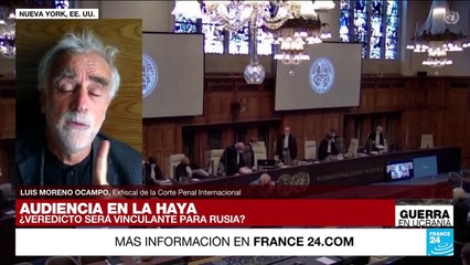 Luis Moreno: "Si Rusia cree que Ucrania comete genocidio debe entregar pruebas a la CPI"
