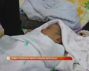 Banjir di Sarawak: Bayi berusia tiga hari ditempatkan di pusat pemindahan