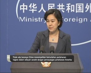 China mahu AS tidak keliru isu Laut China Selatan