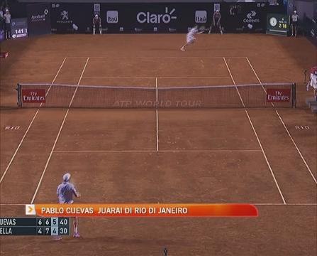 Tenis Terbuka Rio: Pablo Cuevas juara
