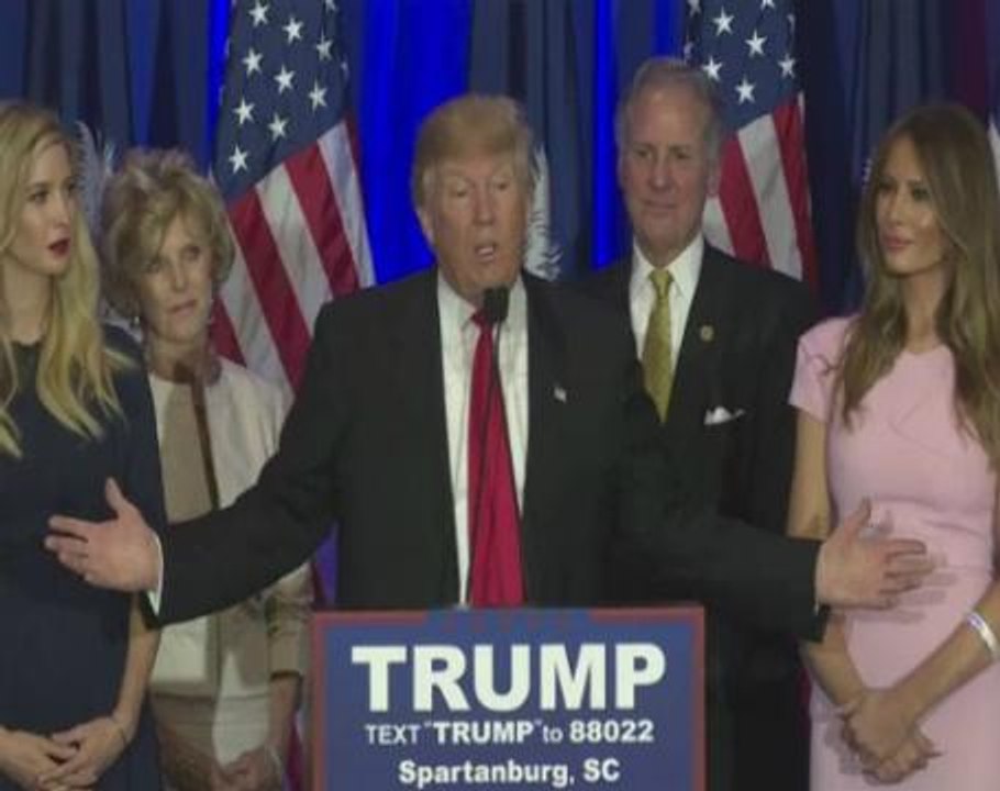 Donald Trump wins South Carolina primary