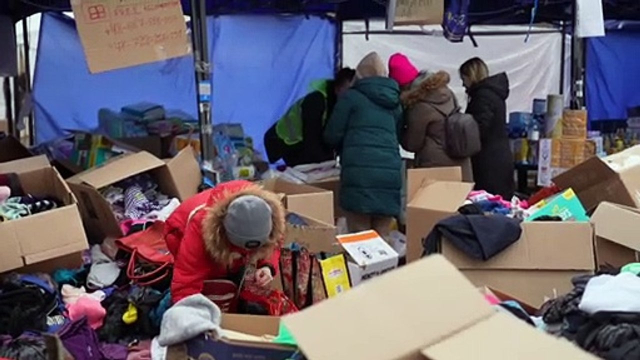 Erst der Anfang: Eine Million Flüchtlinge an der Grenze Polens