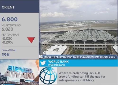 Industri Aeroangkasa Malaysia tarik pelaburan RM4 bilion pada 2015