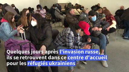 A Paris, des réfugiés ukrainiens entre soulagement et angoisse
