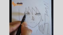 comment dessiner Sasuke dessin animé facile