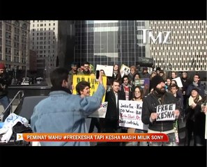 Peminat mahu #freekesha tapi Kesha masih milik Sony