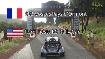 France SS3 - Vosges Pays d'Ormont - Ford Fiesta RS Rally Car