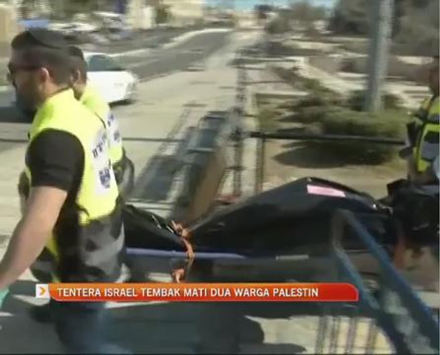 Tentera Israel tembak mati dua warga Palestin