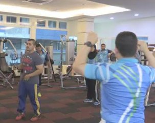 Overweight Malaysian cops feel the burn