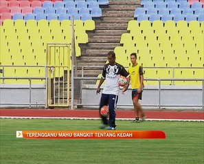 Piala FA: Terengganu mahu bangkit tentang Kedah