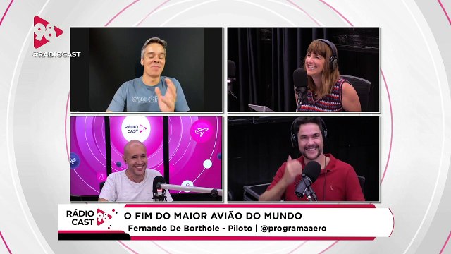 RádioCast98 07/02/22 - O fim do Antonov AN-225: o maior avião do mundo