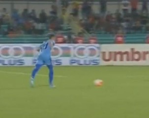 Sepakan Faiz Subri jadi tumpuan dunia