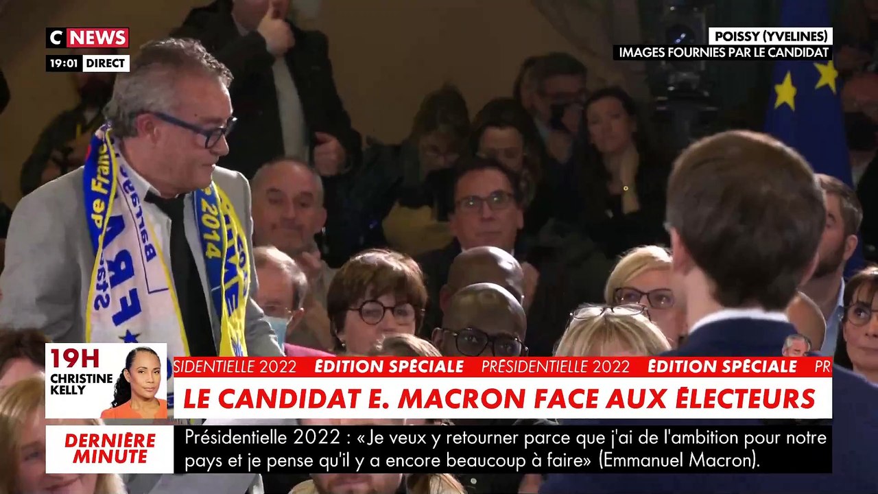 Emmanuel Macron annonce qu'il ne débattra pas avec les autres candidats avant le 1er tour : "Aucun président qui s'est représenté ne l'a fait" - Il propose également de supprimer la redevance télé