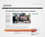 Malaysia dan Bangladesh meterai MOU bawa 1.5 juta pekerja asing