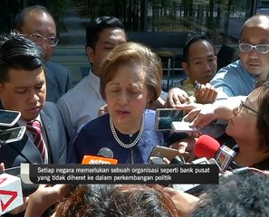 Gabenor Baru: Tan Sri Zeti enggan dedah lanjut