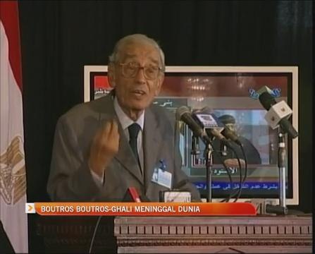 Boutros Boutros-Ghali meninggal dunia