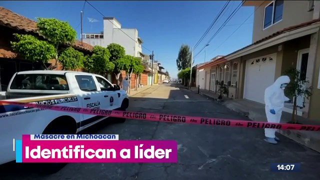 Identifican a líder, sicarios y halcones ligados a la masacre en Michoacán