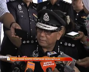 Polis tahan suspek rompakan berkumpulan