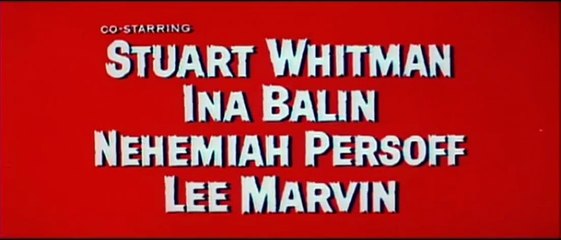 Os Comancheros Trailer Original