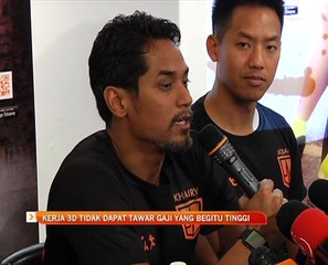 Kerja 3D tidak dapat tawar gaji yang begitu tinggi